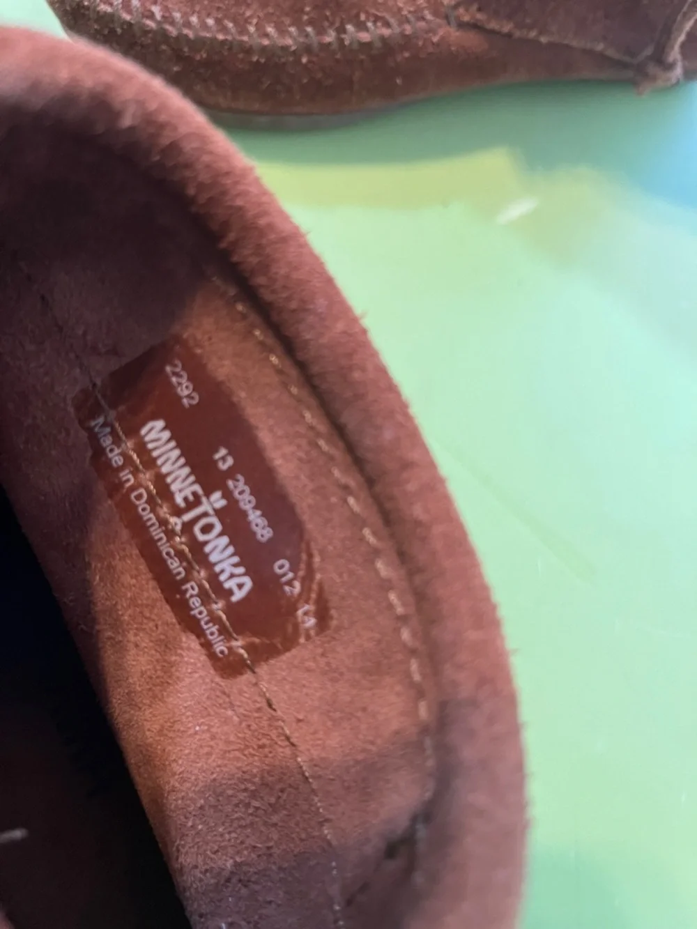Minnetonka soft suede